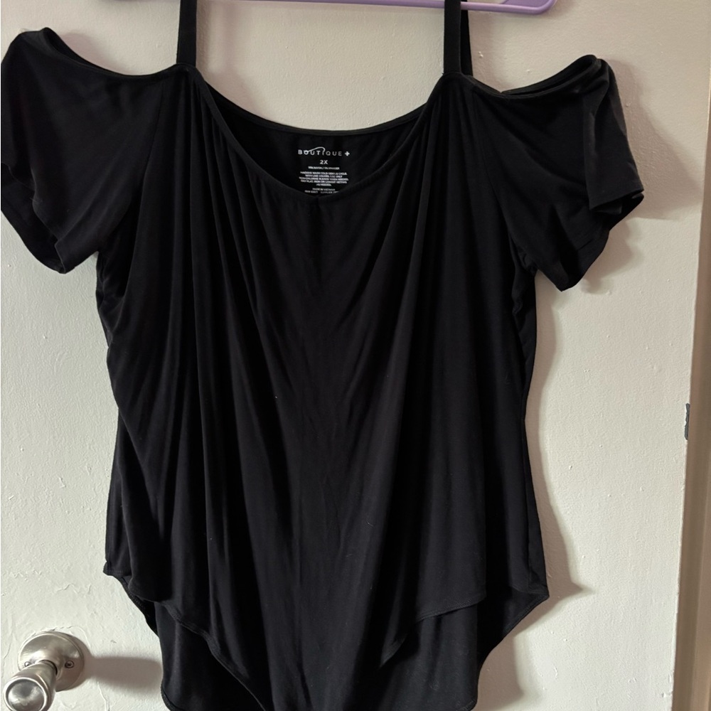 Boutique+ Bodysuit. Soft jersey material. Never worn, tags removed.